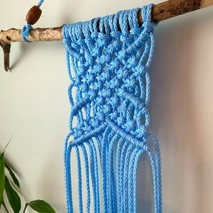 Handmade macrame wall hanging